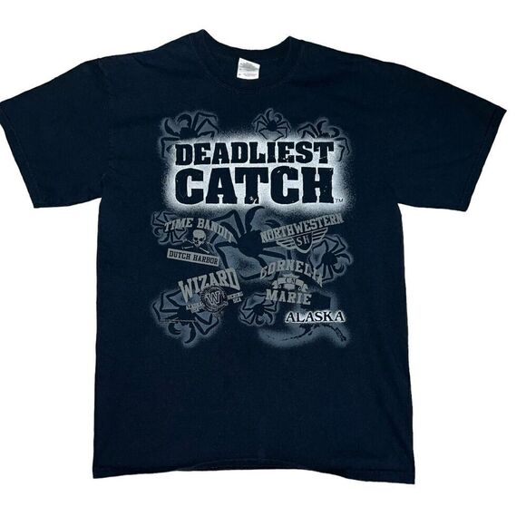 Gildan Other - Deadliest Catch T-Shirt Men's Size M Black Bandit Cornelia Graphic T-Shirt 2011